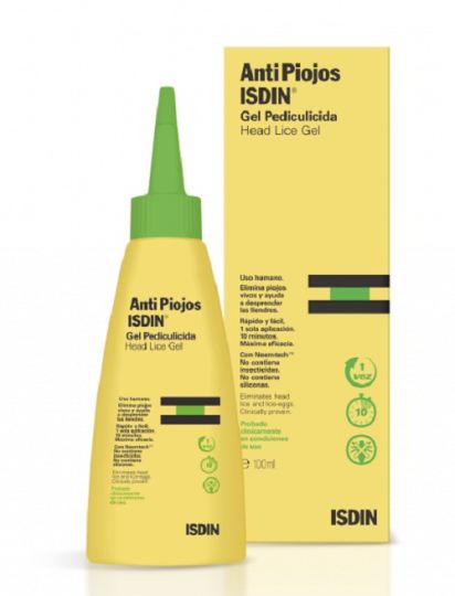 Isdin Antipiojos Gel Pelicudicida 100 ml