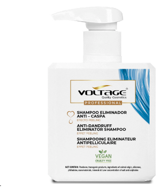 Voltage Cosmetics Profesional Champ&uacute; Peeling 450 ml Caspa