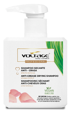 Voltage Cosmetics Champ&uacute; Secante Profesional 500 ml