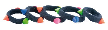Elastic Pop Coleteros con Triangulos 5 Uds