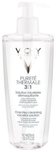 Vichy Purete Thermale Soluci&oacute;n Micelar Desmaquillante 400 ml