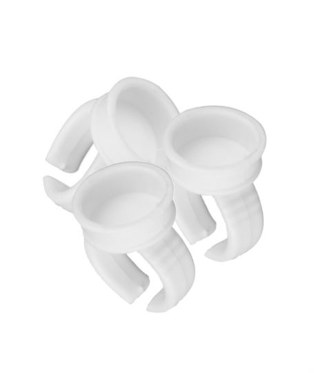 Anillo Desechable Blanco 100 Unidades