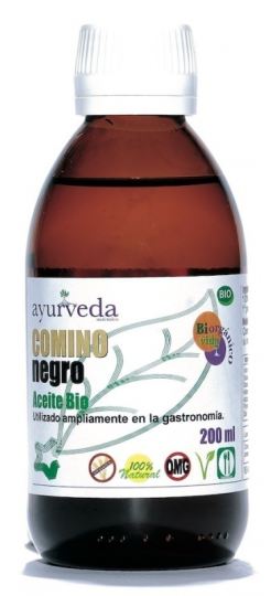 Ayurveda Aceite Comino Negro Puro 200 ml