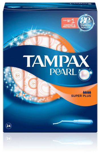 Tampax Pearl Tamp&oacute;n Super Plus 24 uds