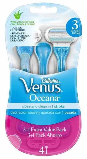 Gillette Venus Maquinillas Desechables Venus Oceana 4 uds