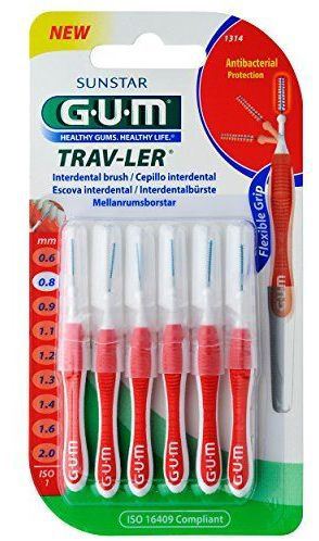 Trav-ler Cepillo Interdental iso1 1314 0.8mm 6 unidades Trav-ler Cepillo Interdental iso1 1314 0.8mm 6 unidades