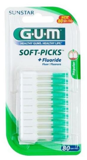 Soft-Picks Original con Flúor Regular 80 unidades Soft-Picks Original con Flúor Regular 80 unidades