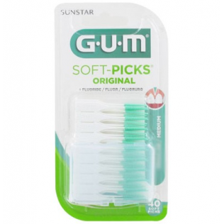 Soft picks Comfort Flex Medium Cool mint 40 Unidades Soft picks Comfort Flex Medium Cool mint 40 Unidades