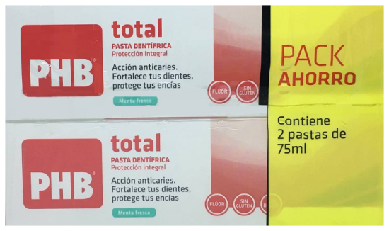 PHB Duplo Pasta Total 75 ml + 75 ml