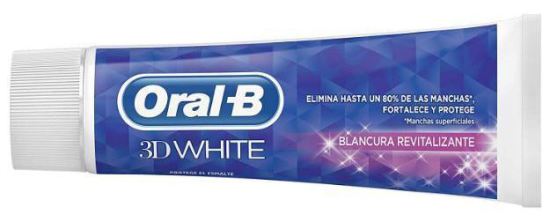 Pasta dent&iacute;frica 3D White Menta Revitalizante 75 ml