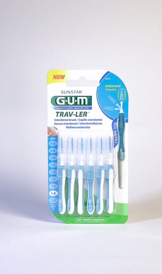 Cepillo Interdental 1.6 mm Trav-ler 6 uds Cepillo Interdental 1.6 mm Trav-ler 6 uds