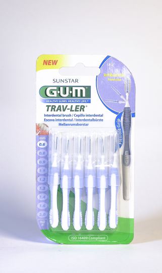 Cepillo Interdental 0.6mm Trav-ler 6 uds Cepillo Interdental 0.6mm Trav-ler 6 uds