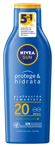 Nivea Sun Leche Solar Protege & Hidrata 200 ml