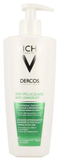 Vichy Dercos Champ&uacute; Anticaspa 390 ml