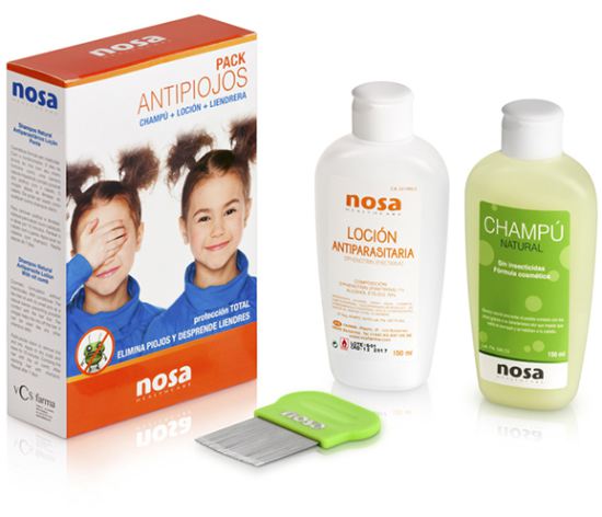 Nosa Pack Antipiojos Locion+ Champ&uacute; + Peine