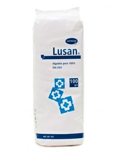 Algod&oacute;n Zig Zag Puro 100G Lusan