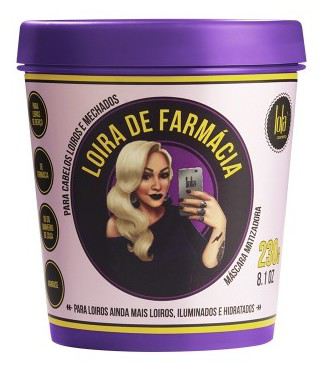 Lola Cosmetics Loira de Farm&aacute;cia M&aacute;scara Matizadora 230 gr