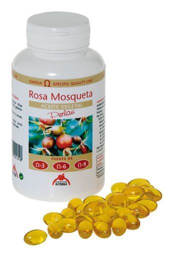 Intersa Aceite Vegetal de rosa mosqueta 100 perlas