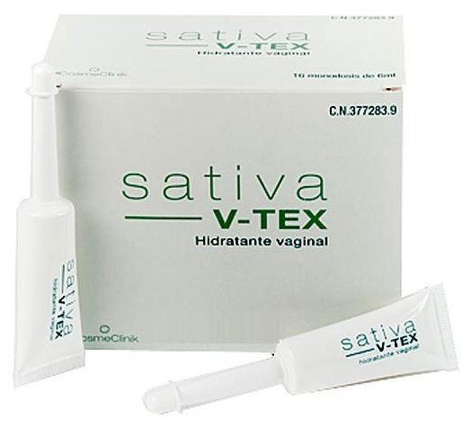 Cosmeclinik Sativa V Tex Hidratante Vaginal 16 Dosis