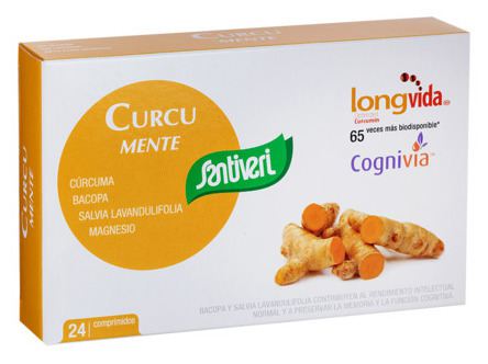 Santiveri Curcu Mente 24 Comprimidos