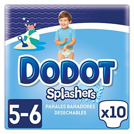 Dodot Splashers Talla 5 10 Unidades de 14 kg