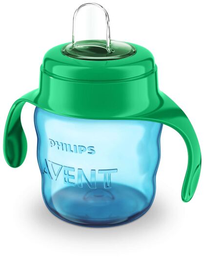 Avent Vaso Infantil con Boquilla Blanda Verde 200 ml