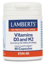 Vitamina D3 1000 UI y K2 90 60 cápsulas Vitamina D3 1000 UI y K2 90 60 cápsulas