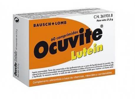 Bausch Lomb Ocuvite Lutein 60 Comprimidos