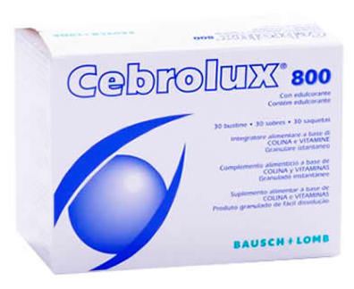 Bausch Lomb Cebrolux 800 30 Sobres