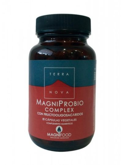 Terranova MagniProbio Complex con Fructo-oligasac&aacute;ridos 50 C&aacute;psulas