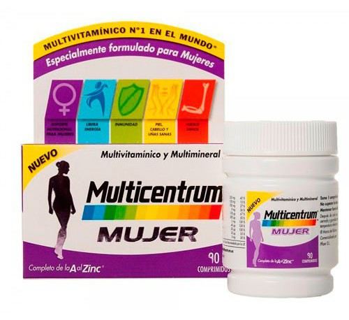 Multicentrum Mujer 90 Comprimidos