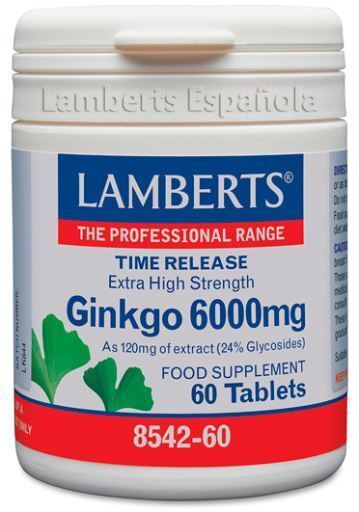 Ginkgo Biloba extra alta potencia 6.000 mg Ginkgo Biloba extra alta potencia 6.000 mg