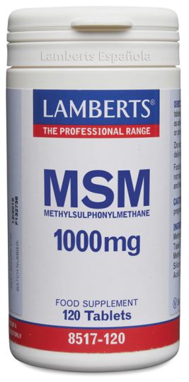 MSM fuente natural 1000 mg 120 comprimidos MSM fuente natural 1000 mg 120 comprimidos