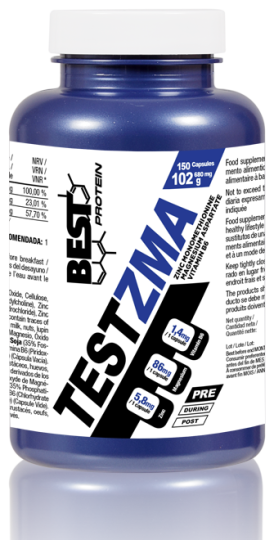 Best Protein Testzma 150 C&aacute;psulas 680 mg