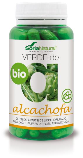 Soria Natural Verde de Alcachofa 80 c&aacute;psulas