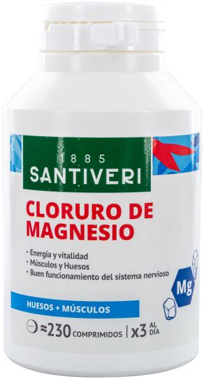 Santiveri Cloruro Magnesio 230 Comprimidos