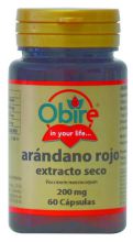 Arándano Rojo 200 mg Extracto Seco 60 Cápsulas Arándano Rojo 200 mg Extracto Seco 60 Cápsulas