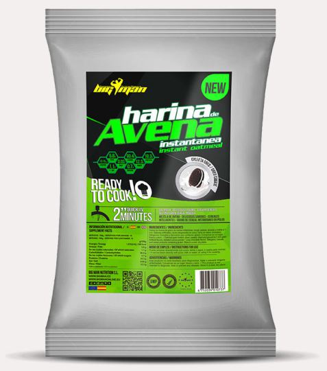 Big Man Nutrition Harina de Avena Instant&aacute;nea Chocolate