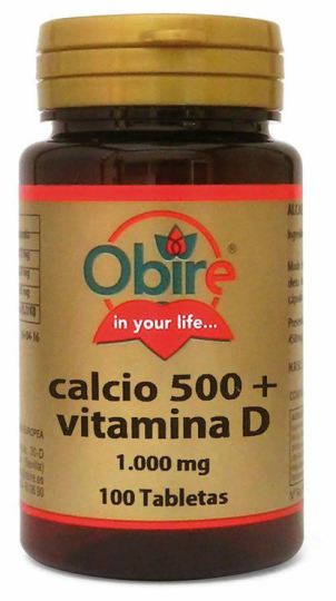Calcio y Vitamina D 100 Comprimidos Calcio y Vitamina D 100 Comprimidos