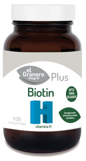 El Granero Integral Biotin vitamina h 100 comprimidos