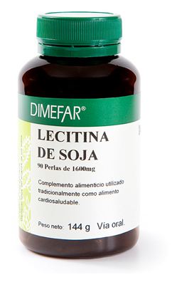 Dimefar Lecitina De Soja 1200Mg. 90Cap.