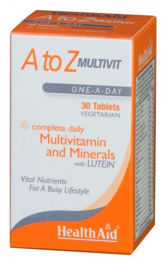 HealthAid Multivitaminas y Minerales A-Z 90 Comprimidos