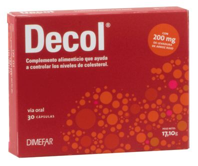Dimefar Decol 30 C&aacute;psulas 570 mg 