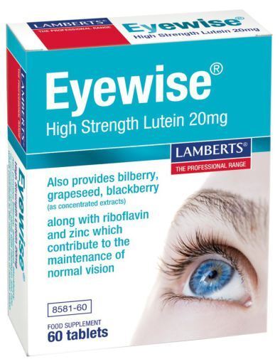 Eyewise luteína 60 comprimidos 20 mg Eyewise luteína 60 comprimidos 20 mg