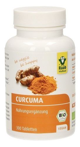 Raab Curcuma bio, 300 comprimidos, RF