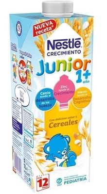 Nestl&eacute; Leche de Crecimiento con Cereales 1 ml