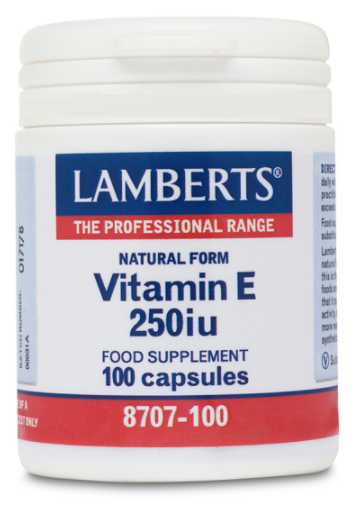 Vitamina E Natural 250 UI como d-alfa tocoferol Vitamina E Natural 250 UI como d-alfa tocoferol