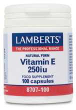 Vitamina E Natural 250 UI como d-alfa tocoferol Vitamina E Natural 250 UI como d-alfa tocoferol
