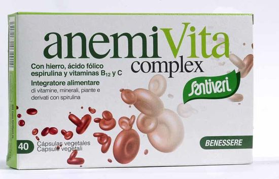 Santiveri Anemivita Complex 40 C&aacute;psulas