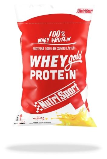 Nutrisport Whey Gold Protein Pl&aacute;tano Bolsa